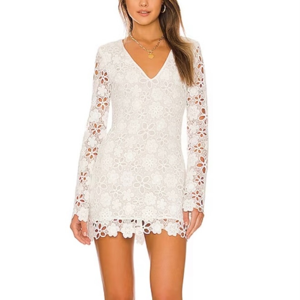 Majorelle white dress
